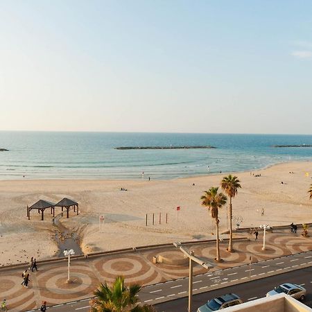 Chic 3Br Apt W Sauna & Parking On The Beach By Sea N' Rent Tel Aviv Exteriér fotografie
