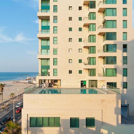 Chic 3Br Apt W Sauna & Parking On The Beach By Sea N' Rent Tel Aviv Exteriér fotografie